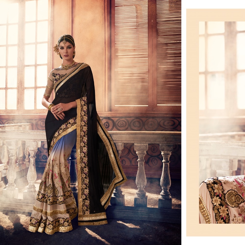 Designer Party Saree